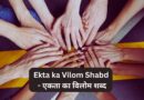 Ekta ka Vilom Shabd – एकता का विलोम शब्द: शब्दों की खेली में एकता का अद्भुत विलोम